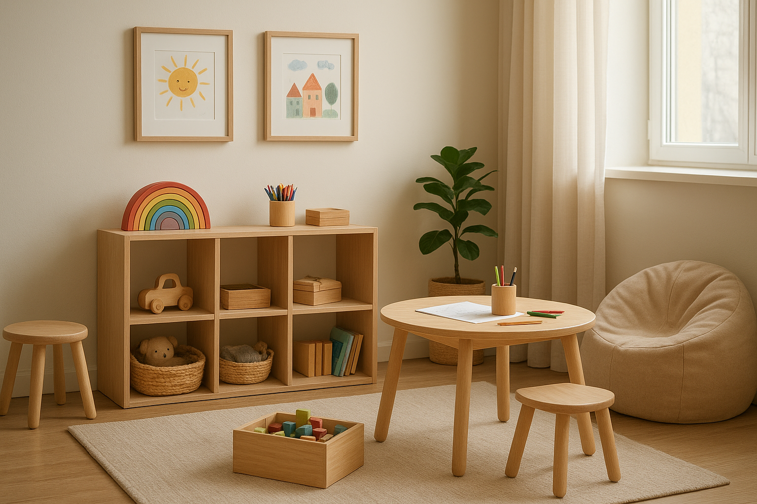 Kreatív gyereksarok ötletek kis lakásban élő családoknak