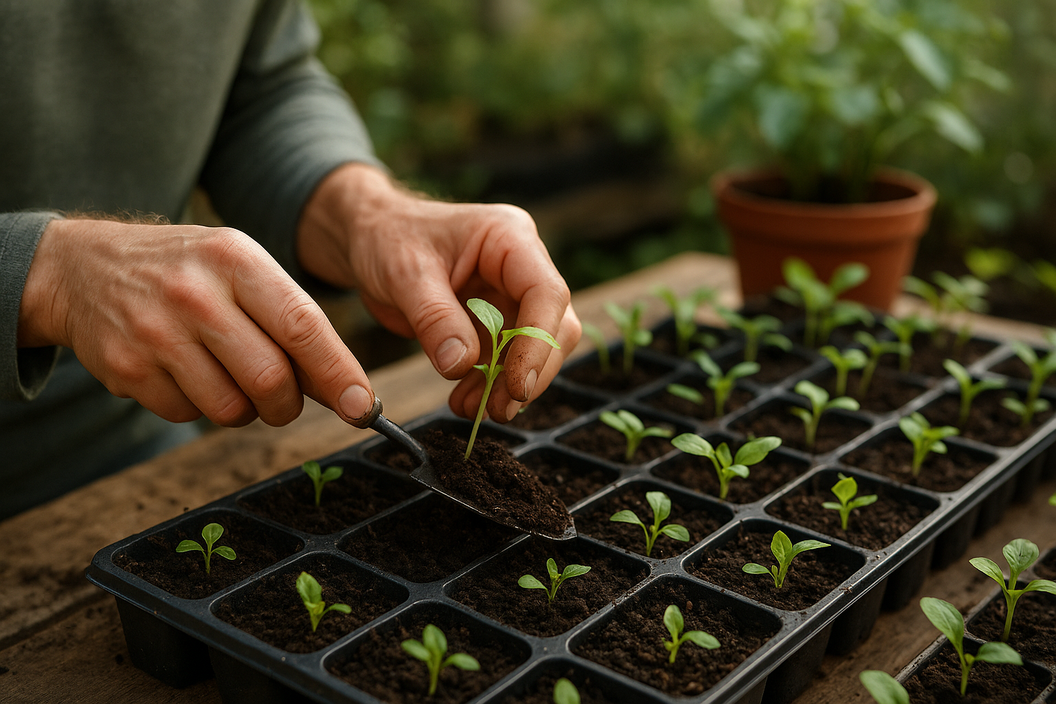Hogyan készítsük fel kerti palántáinkat a kiültetésre?