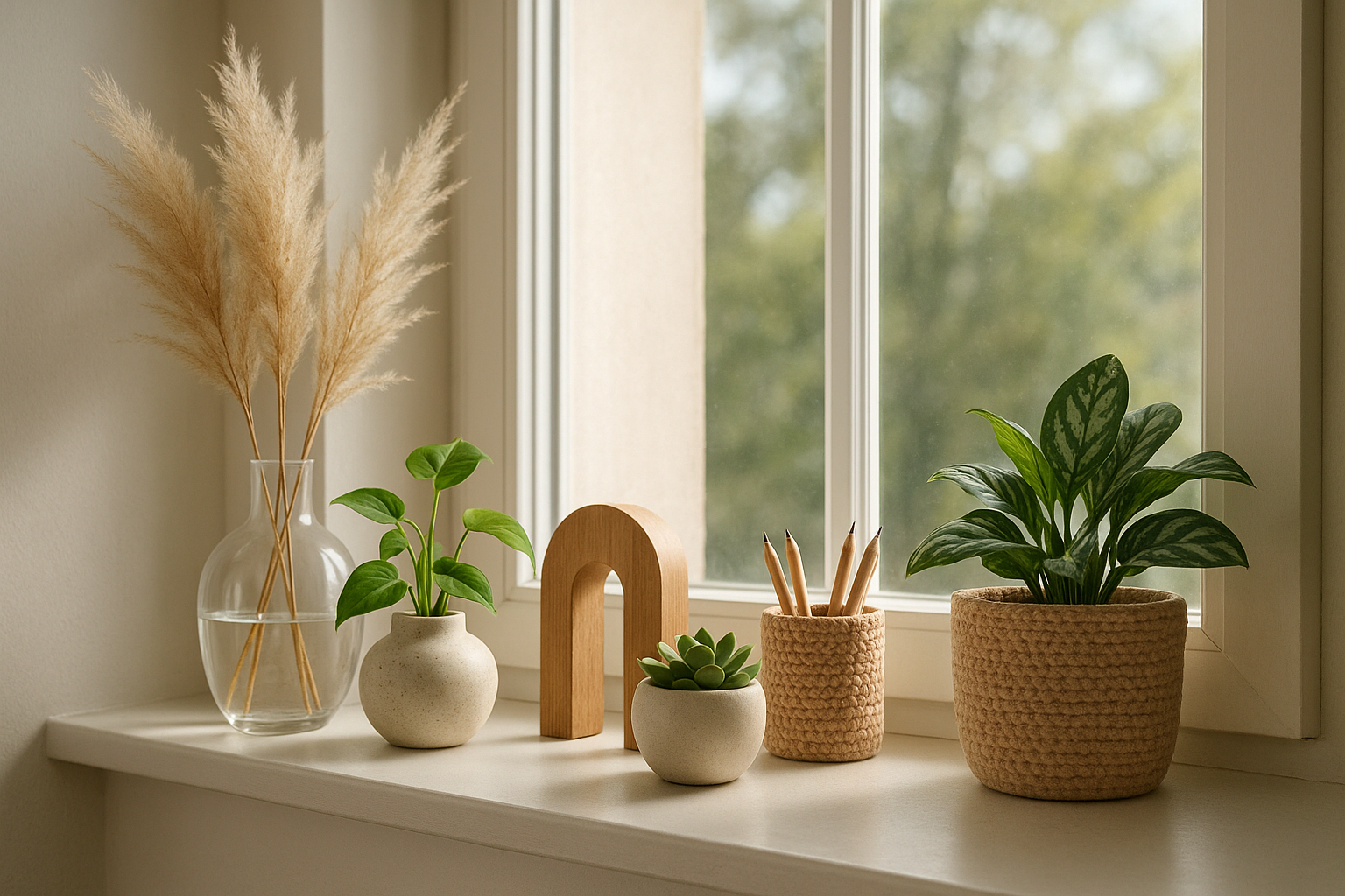 Kreatív ablakpárkány dekorációk, amelyek feldobják otthonod