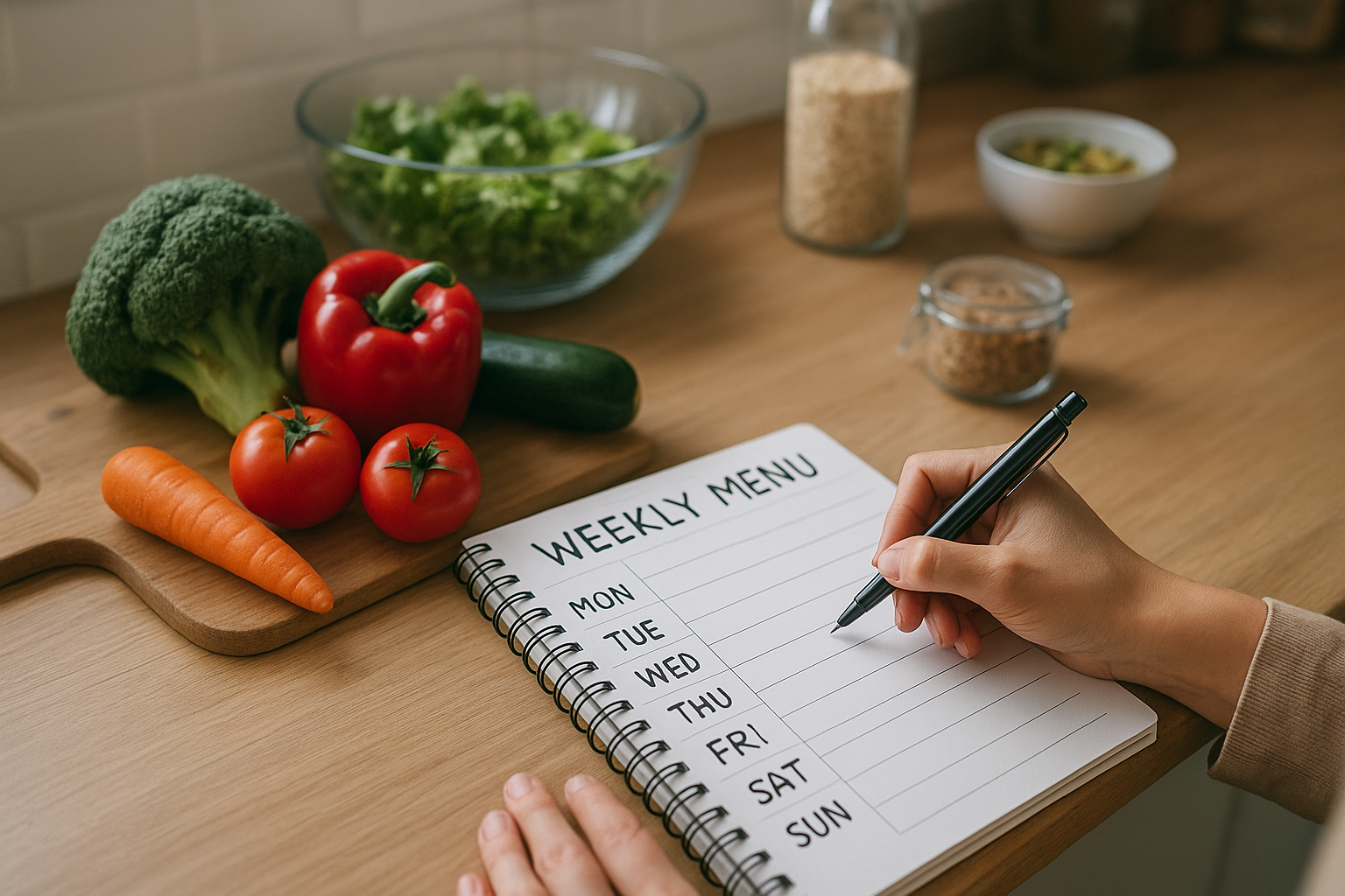 Heti menütervezés, amivel pénzt és időt spórolsz