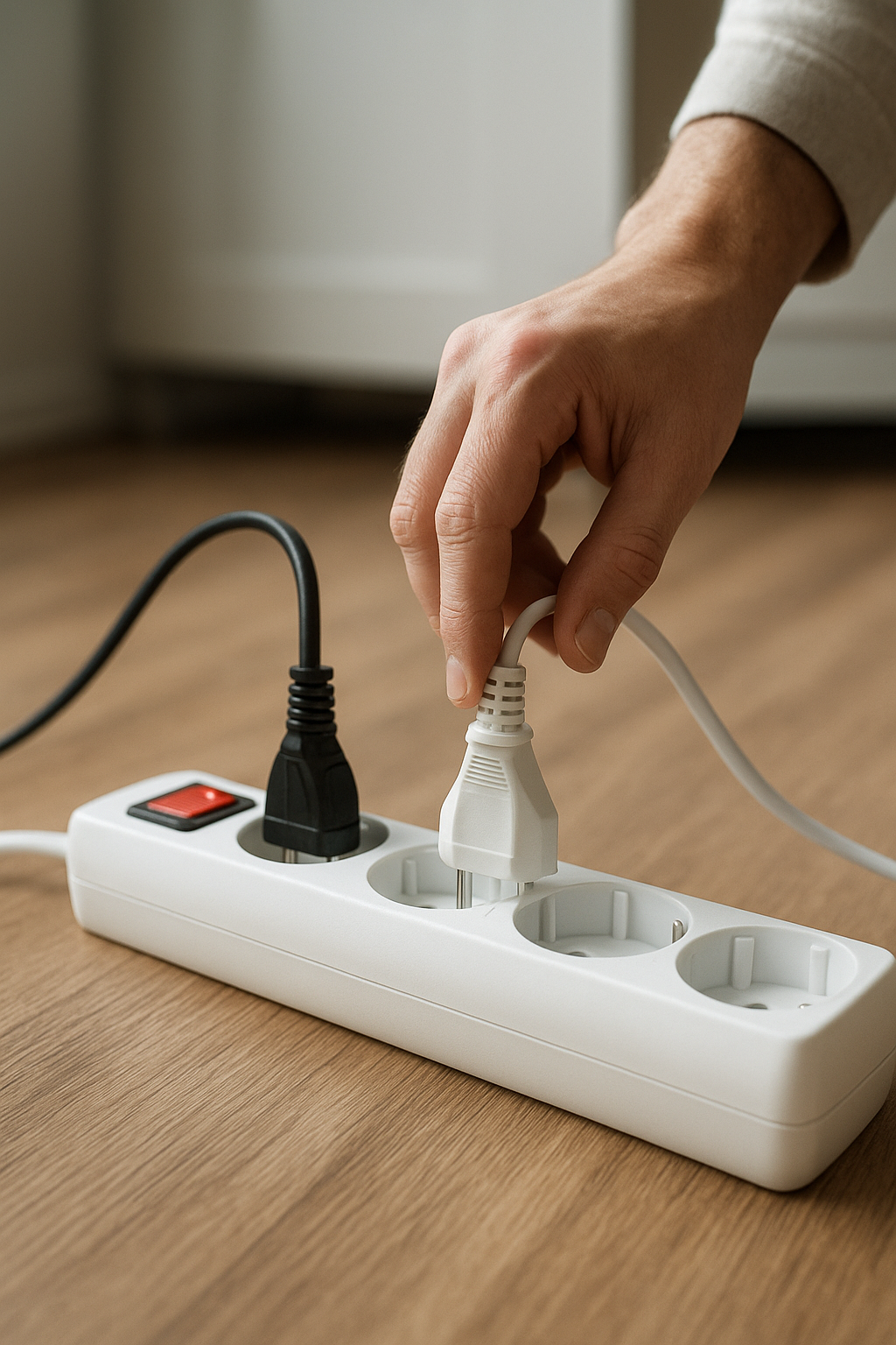 Lakás elektromos hosszabbítók biztonságos használata
