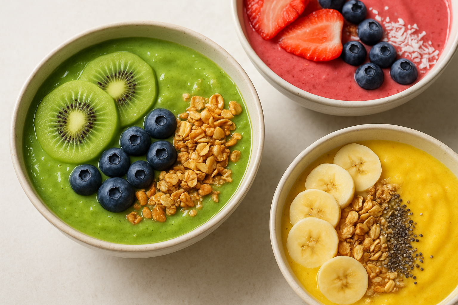 Gyors smoothie bowl ötletek