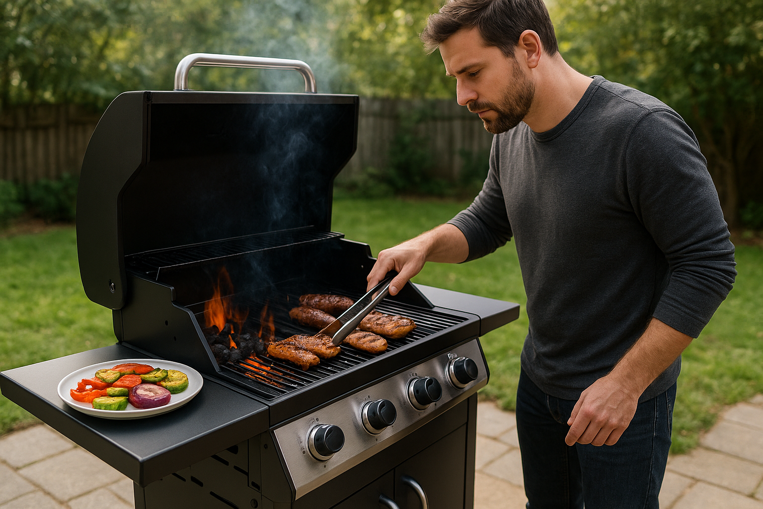 Kipróbáltuk a hibrid grillt faszénnel és gázzal is